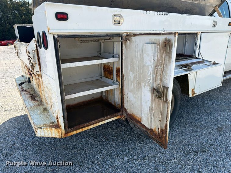 image for item FP3193 2013 Chevrolet Silverado 3500HD Ext. Cab utility bed pickup truck