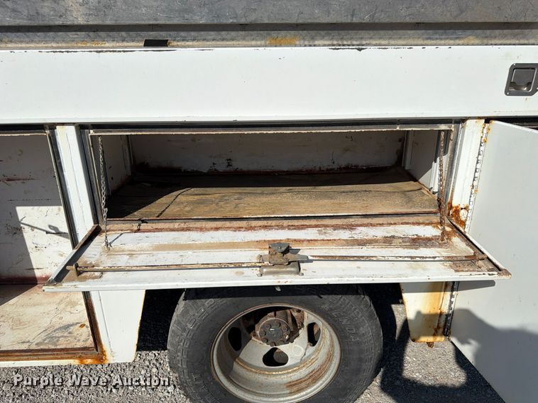 image for item FP3193 2013 Chevrolet Silverado 3500HD Ext. Cab utility bed pickup truck