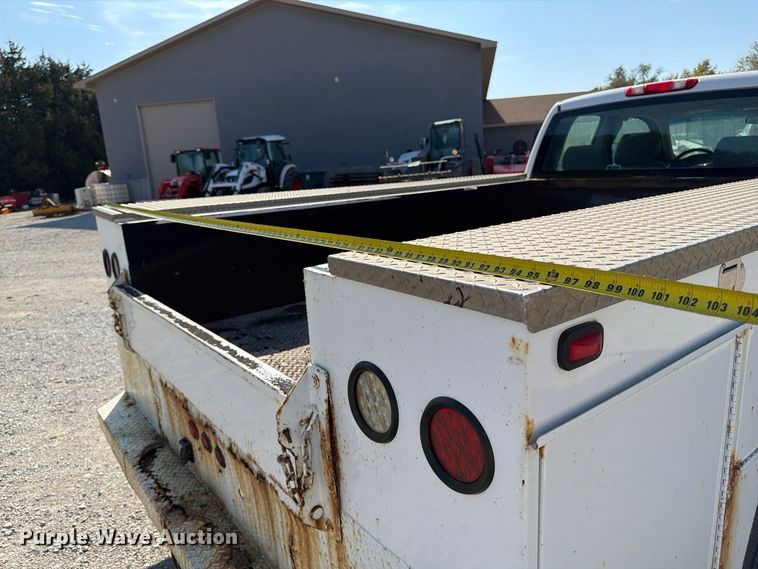 image for item FP3193 2013 Chevrolet Silverado 3500HD Ext. Cab utility bed pickup truck