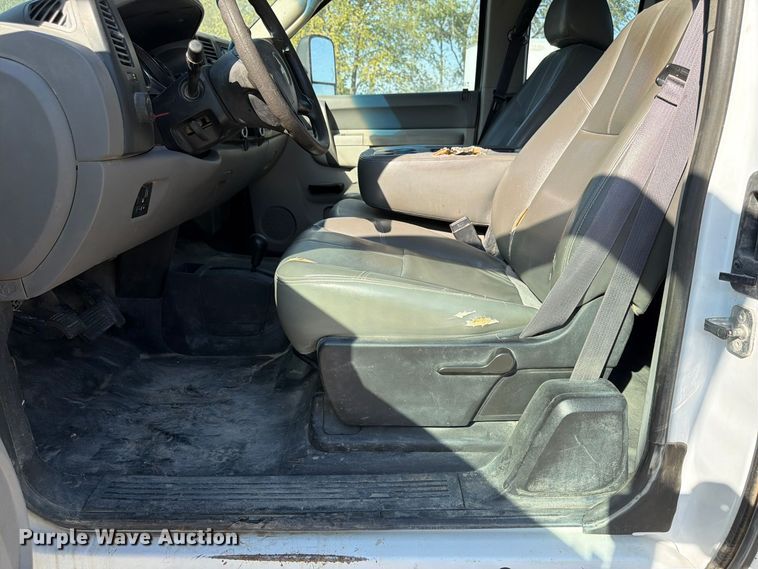 image for item FP3193 2013 Chevrolet Silverado 3500HD Ext. Cab utility bed pickup truck