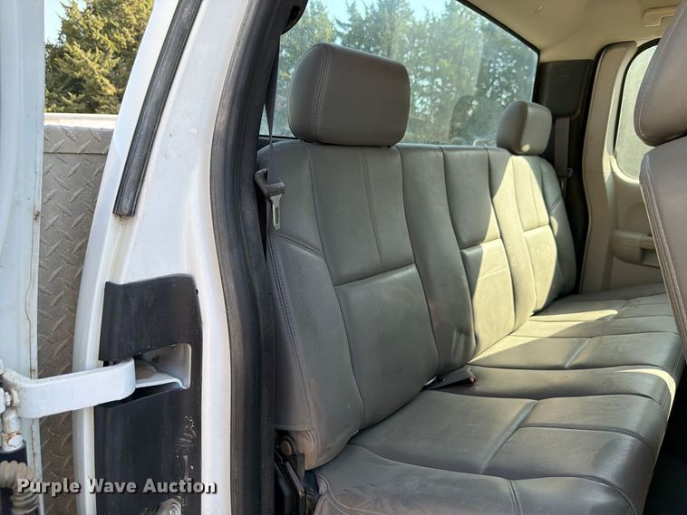 image for item FP3193 2013 Chevrolet Silverado 3500HD Ext. Cab utility bed pickup truck
