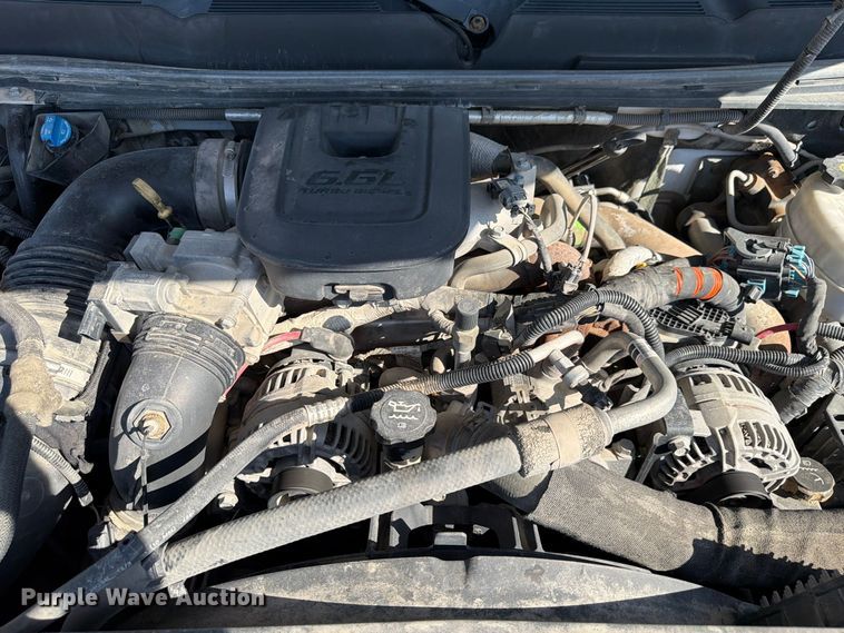 image for item FP3193 2013 Chevrolet Silverado 3500HD Ext. Cab utility bed pickup truck