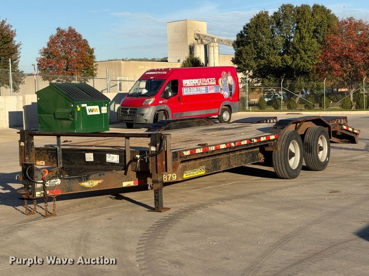 image for item FP4096 2015 H & H Trailers equipment trailer