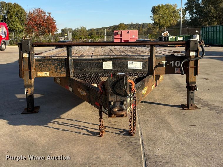 image for item FP4096 2015 H & H Trailers equipment trailer