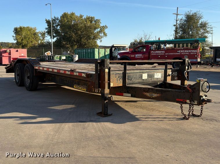 image for item FP4096 2015 H & H Trailers equipment trailer