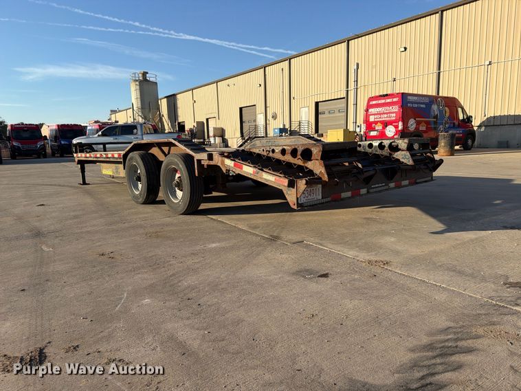 image for item FP4096 2015 H & H Trailers equipment trailer
