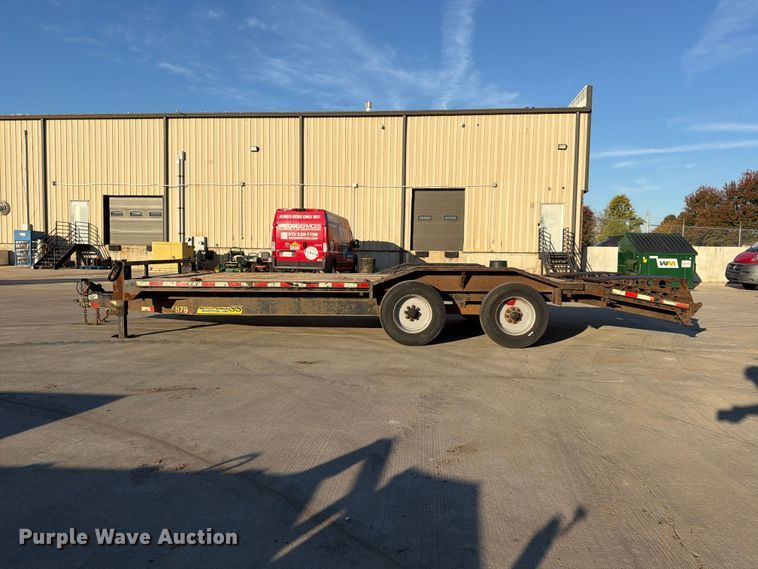 image for item FP4096 2015 H & H Trailers equipment trailer