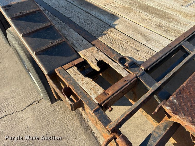 image for item FP4096 2015 H & H Trailers equipment trailer