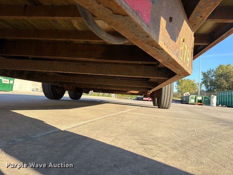 image for item FP4096 2015 H & H Trailers equipment trailer