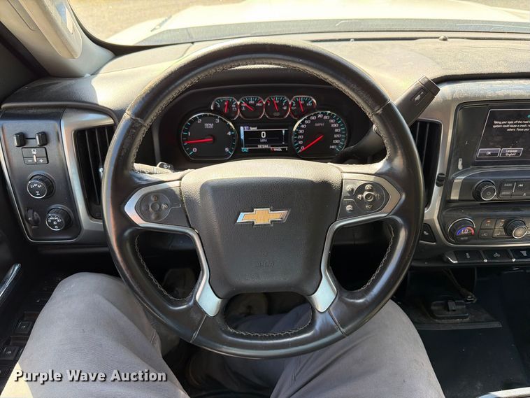 image for item FT6446 2017 Chevrolet Silverado 2500HD Crew Cab utility bed pickup truck