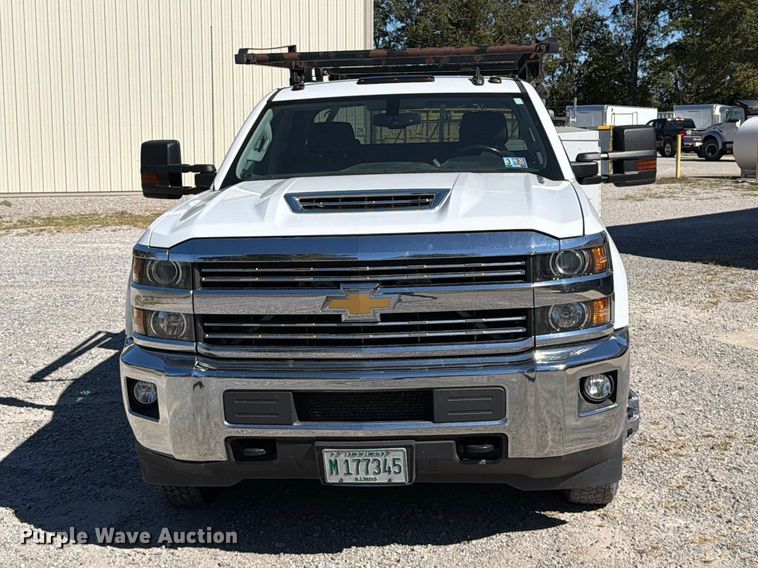 image for item FT6449 2017 Chevrolet Silverado 3500HD Crew Cab utility bed pickup truck