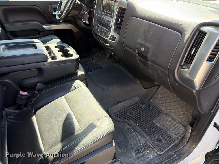 image for item FT6449 2017 Chevrolet Silverado 3500HD Crew Cab utility bed pickup truck