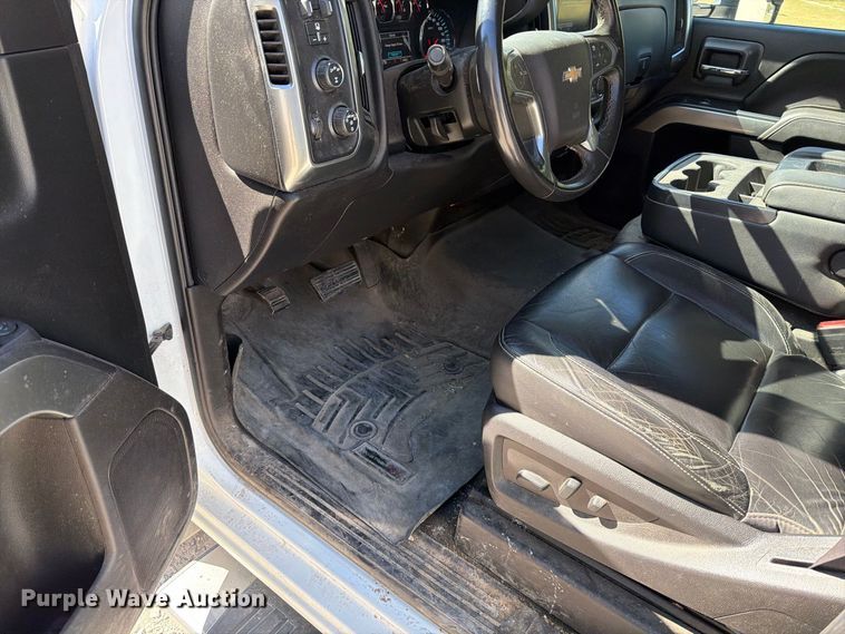 image for item FT6454 2017 Chevrolet Silverado 3500HD Crew Cab utility bed pickup truck