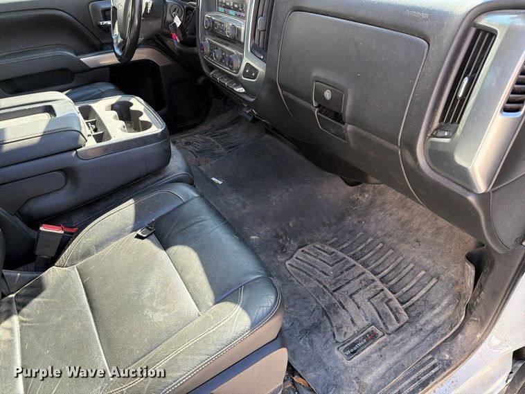 image for item FT6454 2017 Chevrolet Silverado 3500HD Crew Cab utility bed pickup truck