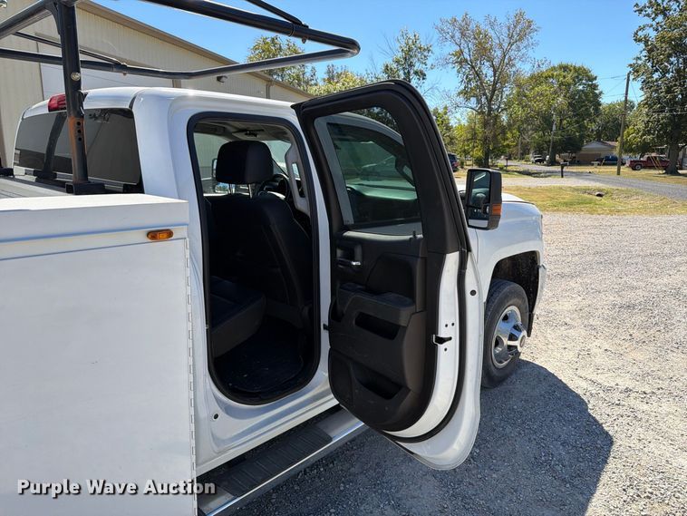 image for item FT6455 2017 Chevrolet Silverado 3500HD Crew Cab utility bed pickup truck