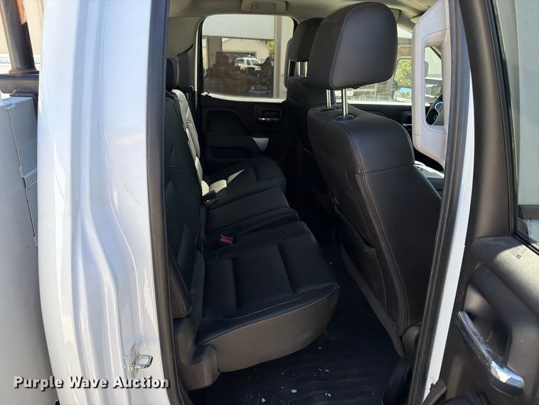 image for item FT6455 2017 Chevrolet Silverado 3500HD Crew Cab utility bed pickup truck