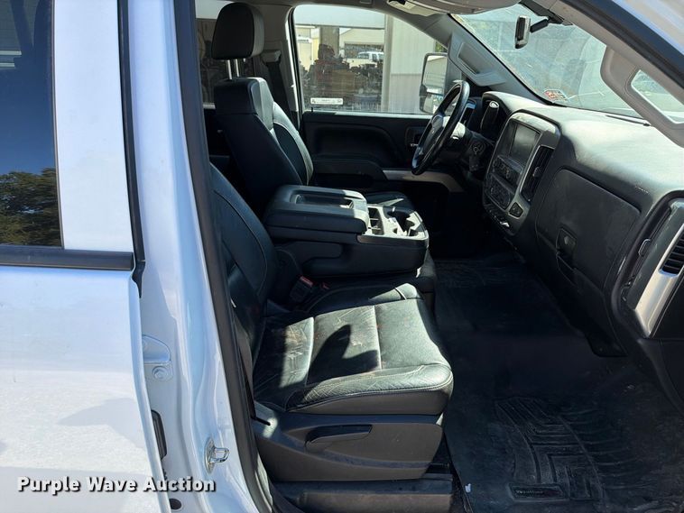 image for item FT6455 2017 Chevrolet Silverado 3500HD Crew Cab utility bed pickup truck