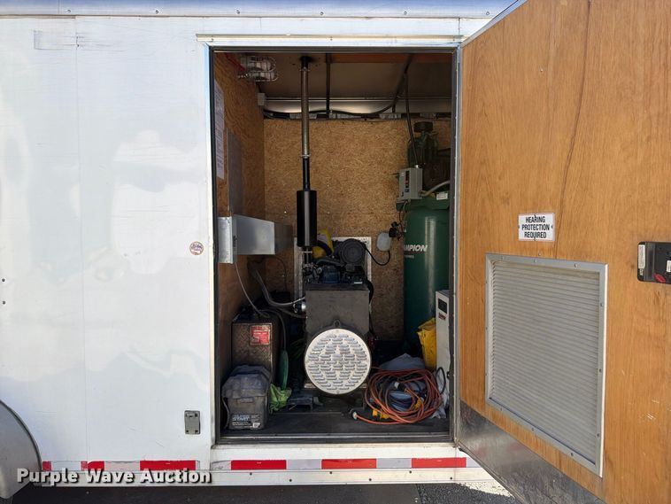 image for item FT6456 2017 LGS Trailers LOOK spray foam trailer 