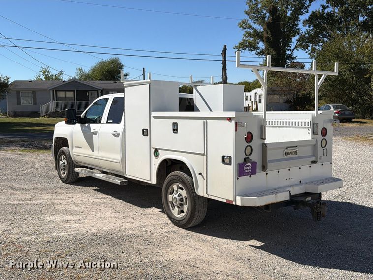 image for item FT6458 2017 Chevrolet Silverado 2500HD Crew Cab utility bed pickup truck