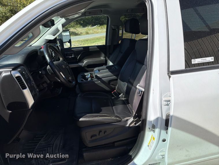 image for item FT6458 2017 Chevrolet Silverado 2500HD Crew Cab utility bed pickup truck