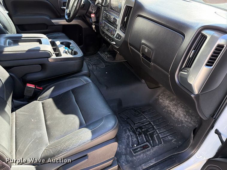 image for item FT6458 2017 Chevrolet Silverado 2500HD Crew Cab utility bed pickup truck