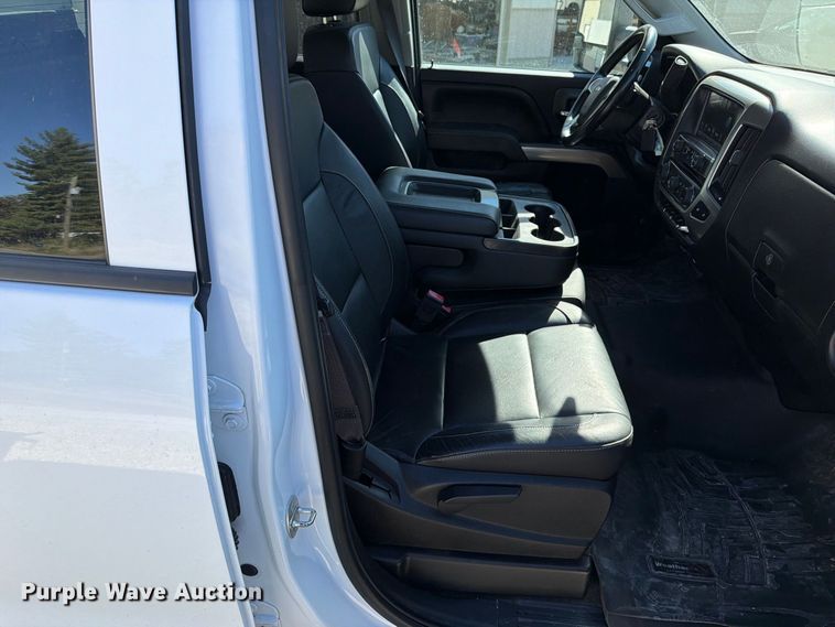 image for item FT6459 2017 Chevrolet Silverado 2500HD Crew Cab utility bed pickup truck