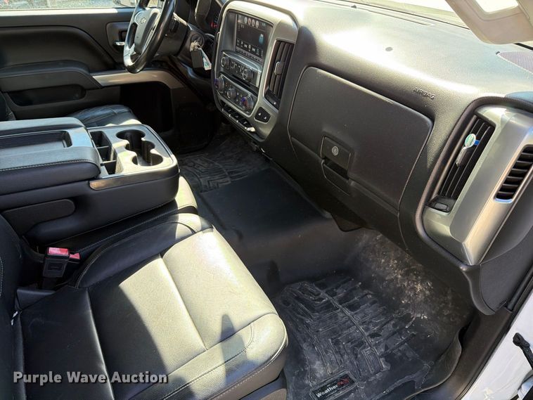 image for item FT6459 2017 Chevrolet Silverado 2500HD Crew Cab utility bed pickup truck