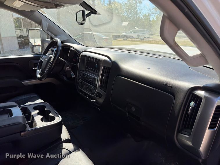 image for item FT6459 2017 Chevrolet Silverado 2500HD Crew Cab utility bed pickup truck