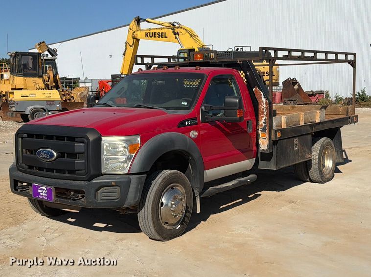 image for item FT6472 2011 Ford F550 Super Duty XL flatbed truck