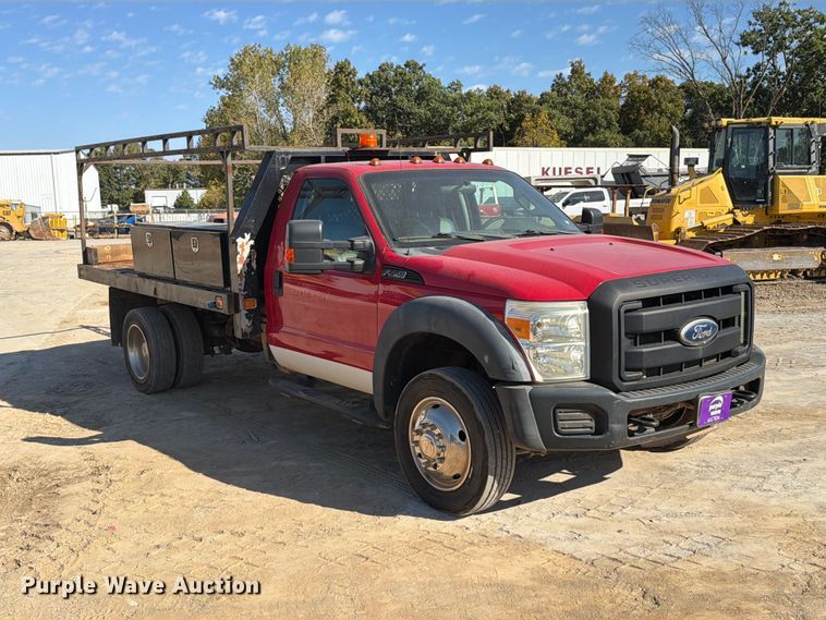 image for item FT6472 2011 Ford F550 Super Duty XL flatbed truck