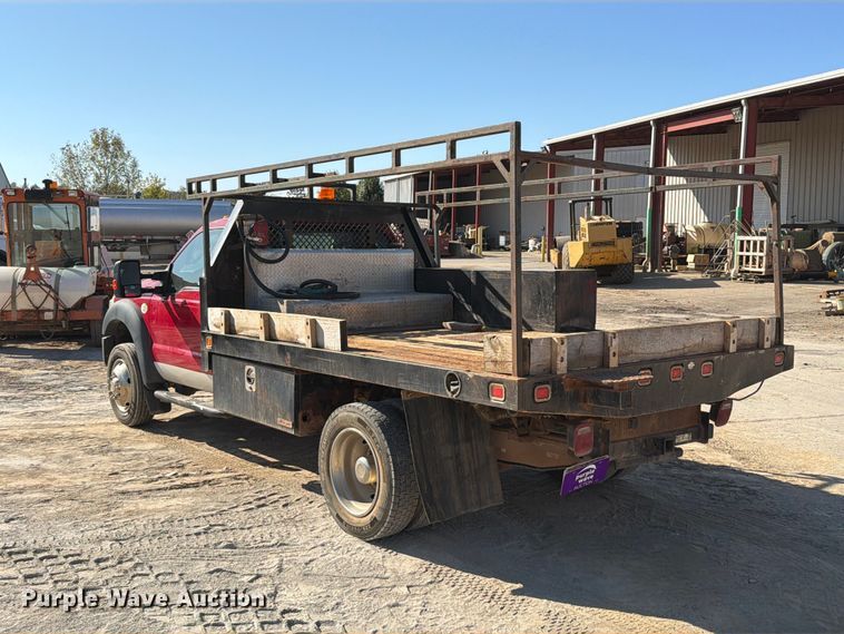 image for item FT6472 2011 Ford F550 Super Duty XL flatbed truck