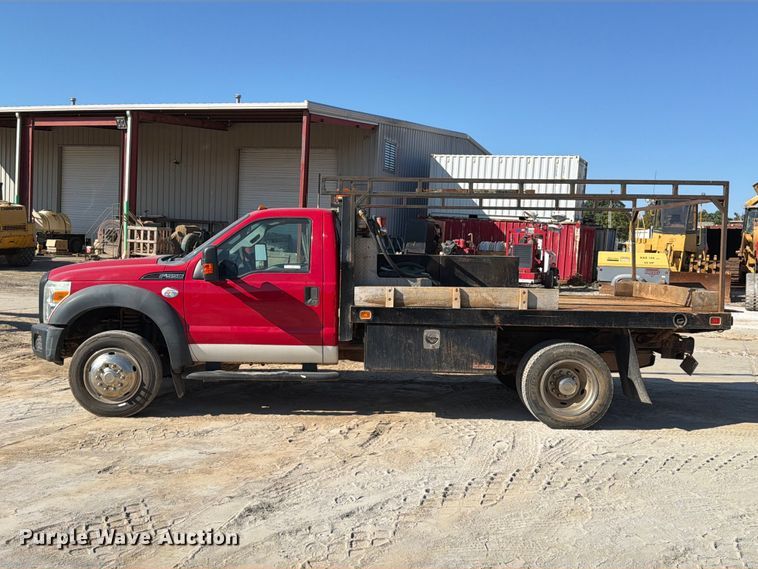 image for item FT6472 2011 Ford F550 Super Duty XL flatbed truck