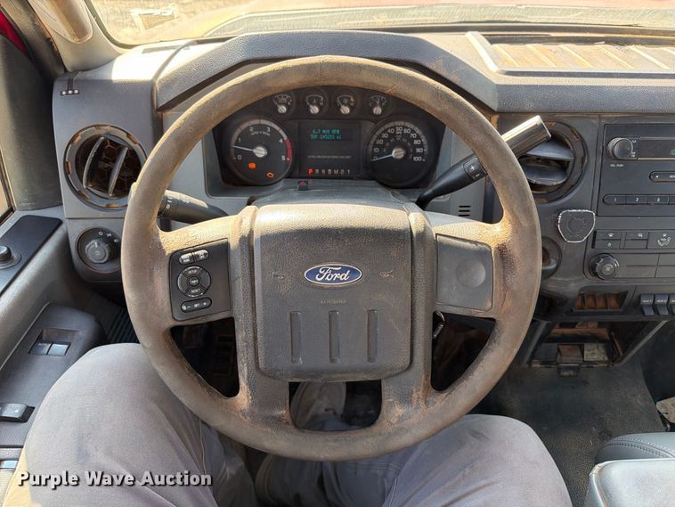 image for item FT6472 2011 Ford F550 Super Duty XL flatbed truck