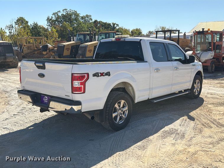 image for item FT6474 2019 Ford F-150 XLT Crew Cab pickup truck