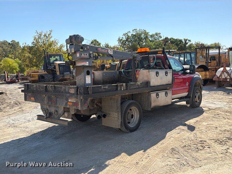 image for item FT6475 2015 Ford F450 Super Duty XL flatbed truck