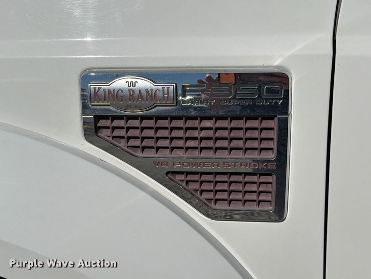 2009 Ford F350 SUPER DUTY LARIAT KING RANCH