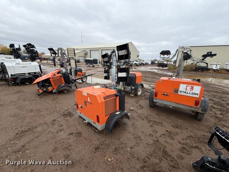 image for item FT6928 (5) Wanco WLTT light towers