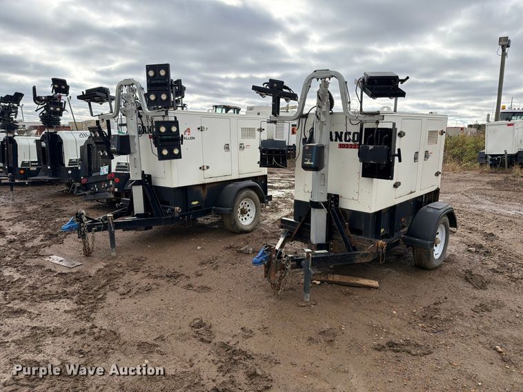 image for item FT6930 (2) 2023 Wanco WSP25 T4F light towers