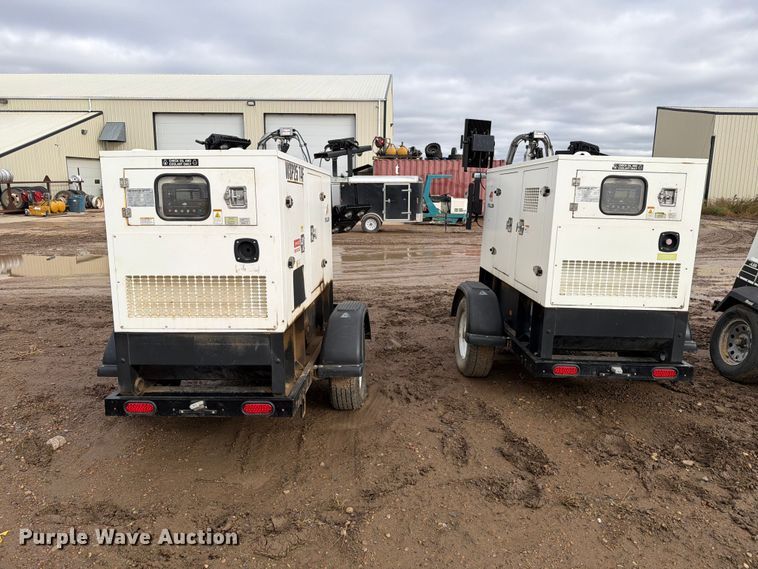 image for item FT6930 (2) 2023 Wanco WSP25 T4F light towers