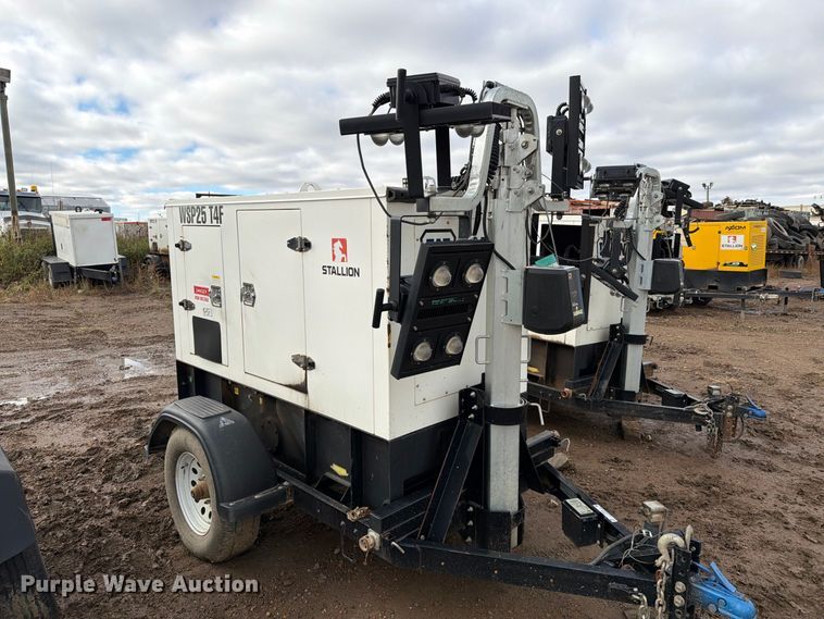 image for item FT6930 (2) 2023 Wanco WSP25 T4F light towers
