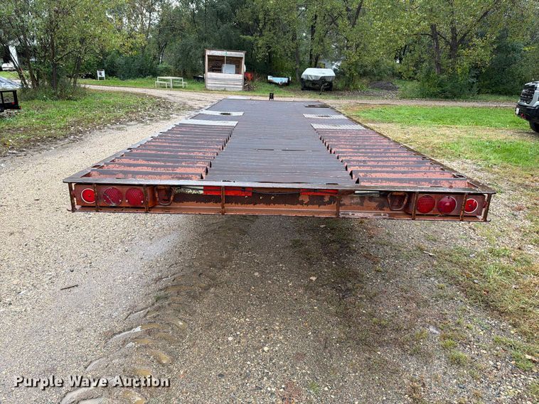 image for item FT6944 1978 Miller OTH tilt deck equipment trailer
