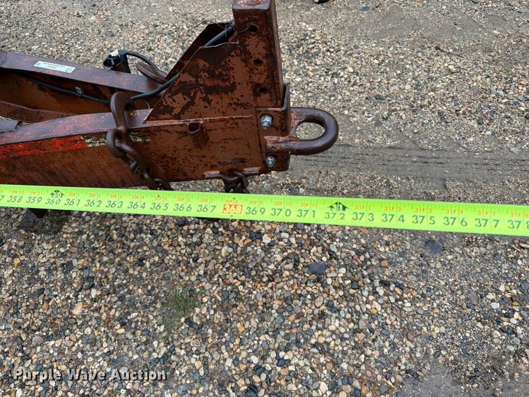 image for item FT6944 1978 Miller OTH tilt deck equipment trailer