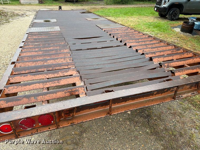 image for item FT6944 1978 Miller OTH tilt deck equipment trailer