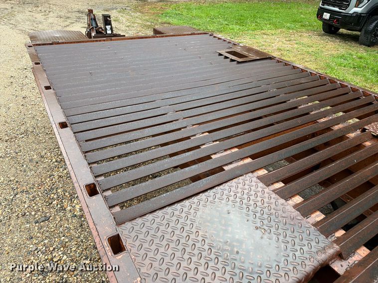 image for item FT6944 1978 Miller OTH tilt deck equipment trailer