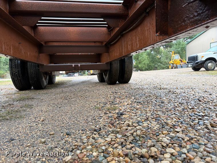 image for item FT6944 1978 Miller OTH tilt deck equipment trailer