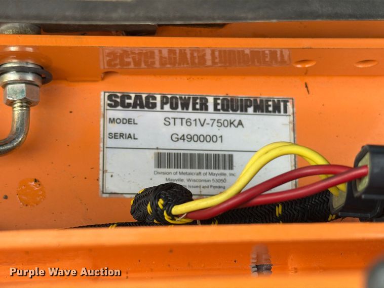 image for item FT6992 Scag Turf Tiger ZTR lawn mower