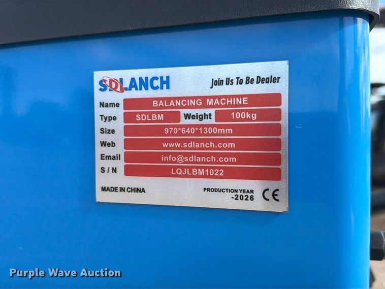 image for item FU0615 2026 Sdlanch SDLBM tire balancing machine