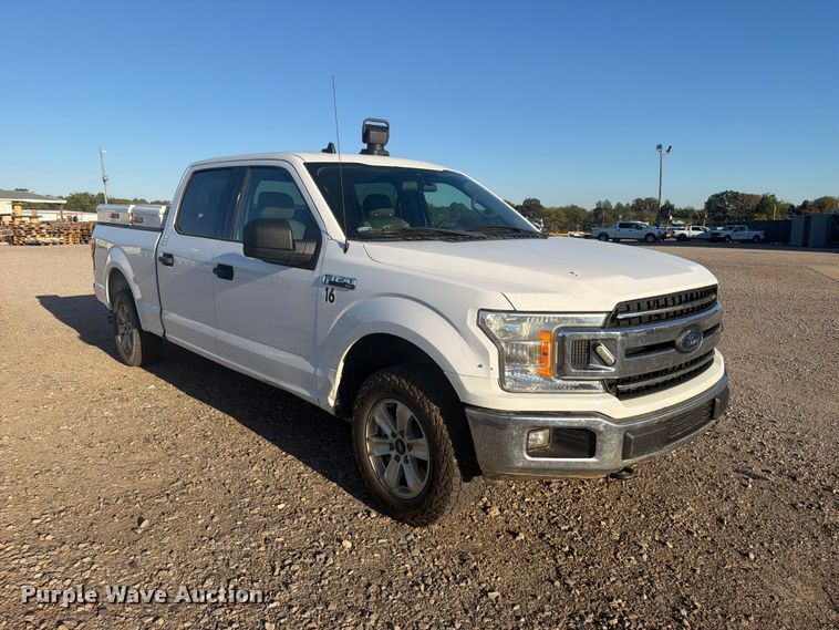 image for item FU1194 2019 Ford F150 Crew Cab pickup truck