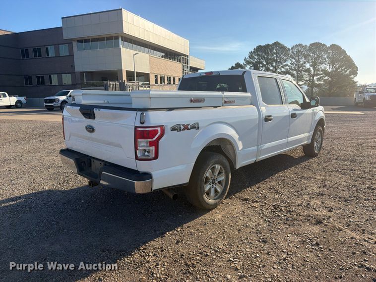 image for item FU1194 2019 Ford F150 Crew Cab pickup truck
