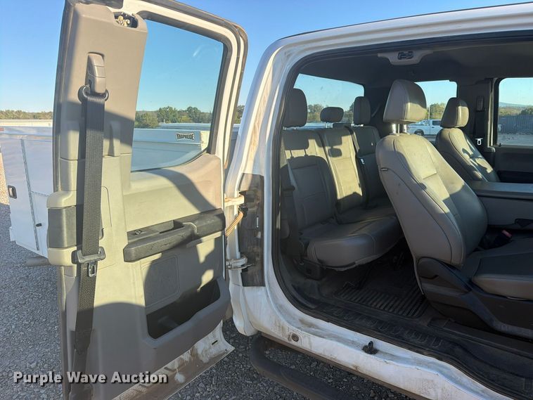image for item FU1196 2020 Ford F250 Super Duty Ext. Cab utility bed pickup truck